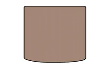 BMW X6 E71 2008–2014 Rubberen kofferbakmat Carsuit V-1 (Beige) foto 1