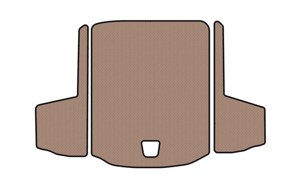 Cadillac ATS 2012–2019 Rubberen kofferbakmat Carsuit (SD, beige) Image