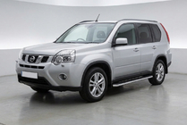 Nissan X-trail T31 2007–2014 Maydos V1 zijtreden (set 2 stuks, aluminium + RVS) foto 1