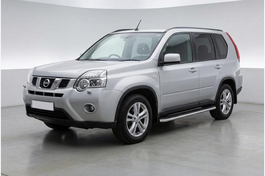 Nissan X-trail T31 2007–2014 Maydos V1 zijtreden (set 2 stuks, aluminium + RVS) Image
