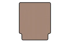 Chevrolet Trailblazer 2012–2019 Rubberen kofferbakmat Carsuit (Beige) foto 1