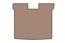 Chevrolet Volt 2010–2016 Rubberen kofferbakmat Carsuit V-1 (Beige) foto 1