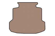 Chrysler 200 II 2014–2017 Rubberen kofferbakmat Carsuit (SD, beige) foto 1