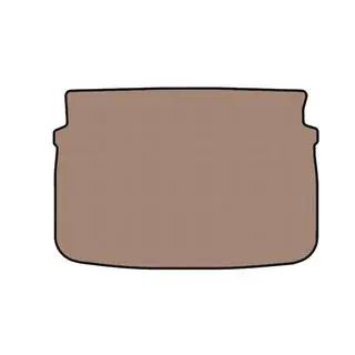 Rubberen kofferbakmat Carsuit (HB, 5-deurs, facelift, beige) foto 1
