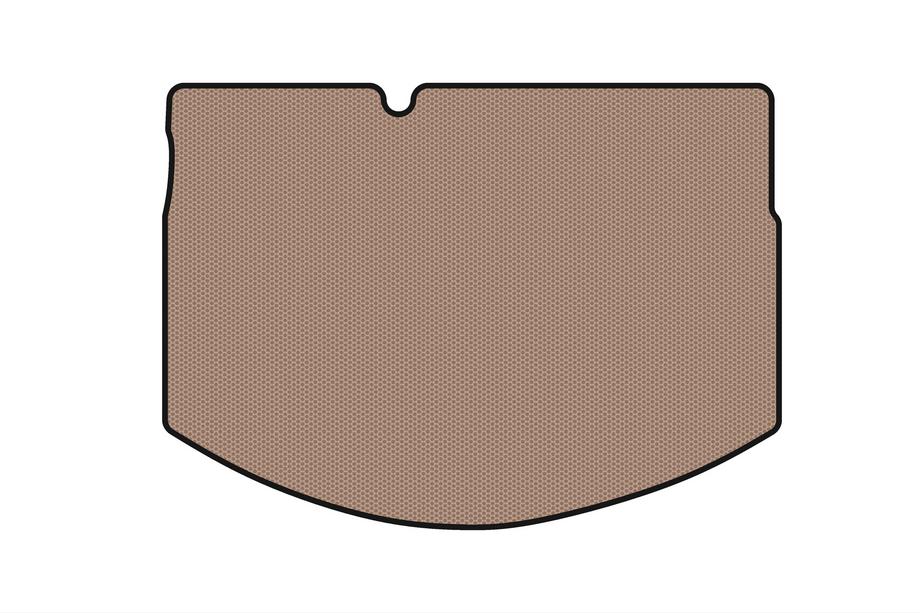 Citroen C-3 2009–2016 Rubberen kofferbakmat Carsuit (HB, beige) Foto 1