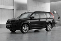 Nissan X-trail T31 2007–2014 Side steps Tayga Grey (set van 2, aluminium) foto 1