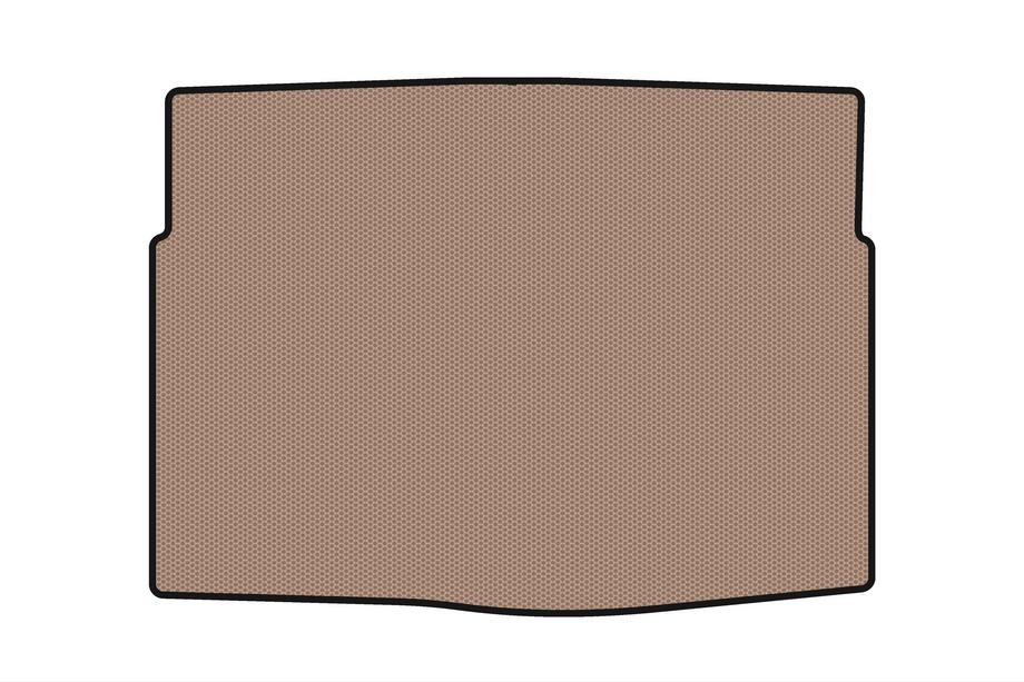 Citroen C-3 Aircross 2017–2024 Rubberen kofferbakmat Carsuit (Beige) Foto 1