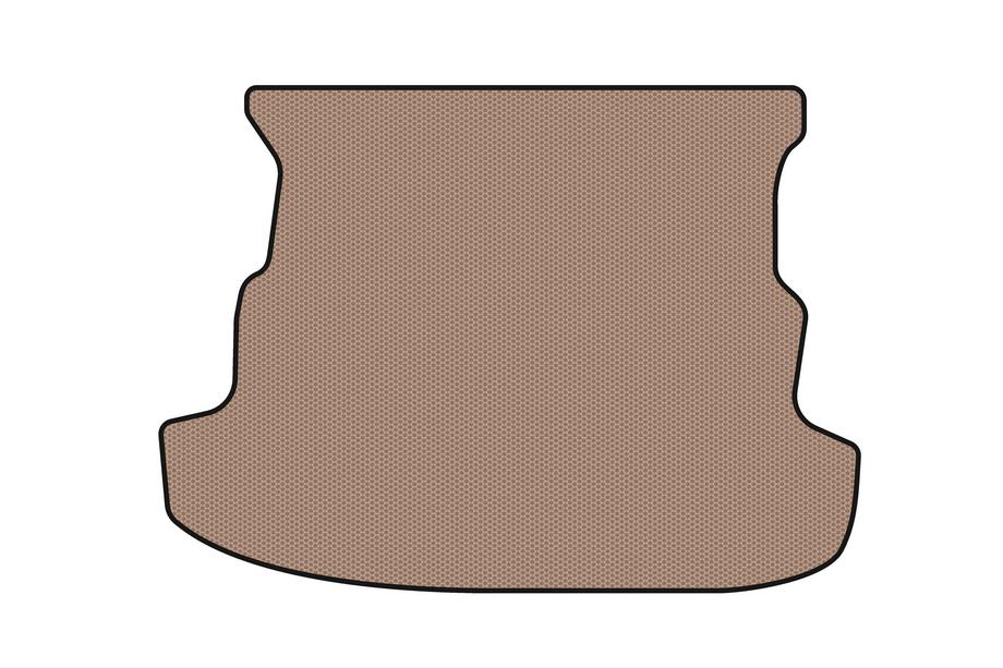 Fiat Albea 2002–2012 Rubberen kofferbakmat Carsuit (SD, beige) Foto 1