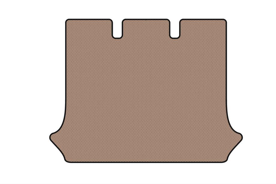 Fiat Doblo I 2001–2005 Rubberen kofferbakmat Carsuit (Beige) Foto 1