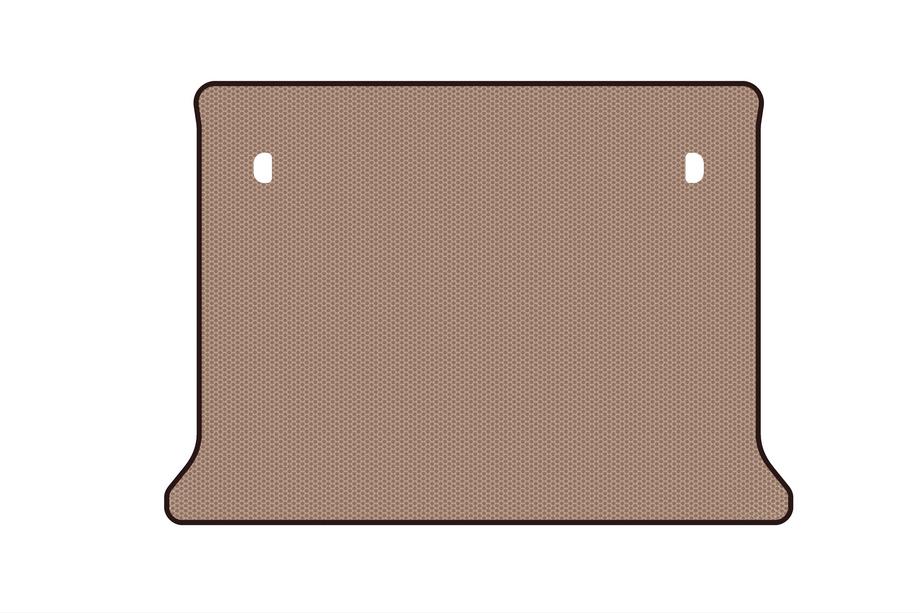 Fiat Fiorino/Qubo 2008–2024 Rubberen kofferbakmat Carsuit (Beige) Foto 1