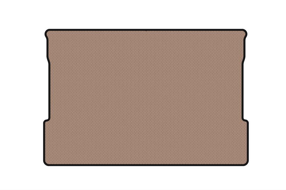 Ford Courier 2014–2023 Rubberen kofferbakmat Carsuit (Beige) Image