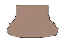 Ford Mustang 2015–2023 Rubberen kofferbakmat Carsuit (Coupé, beige) foto 1