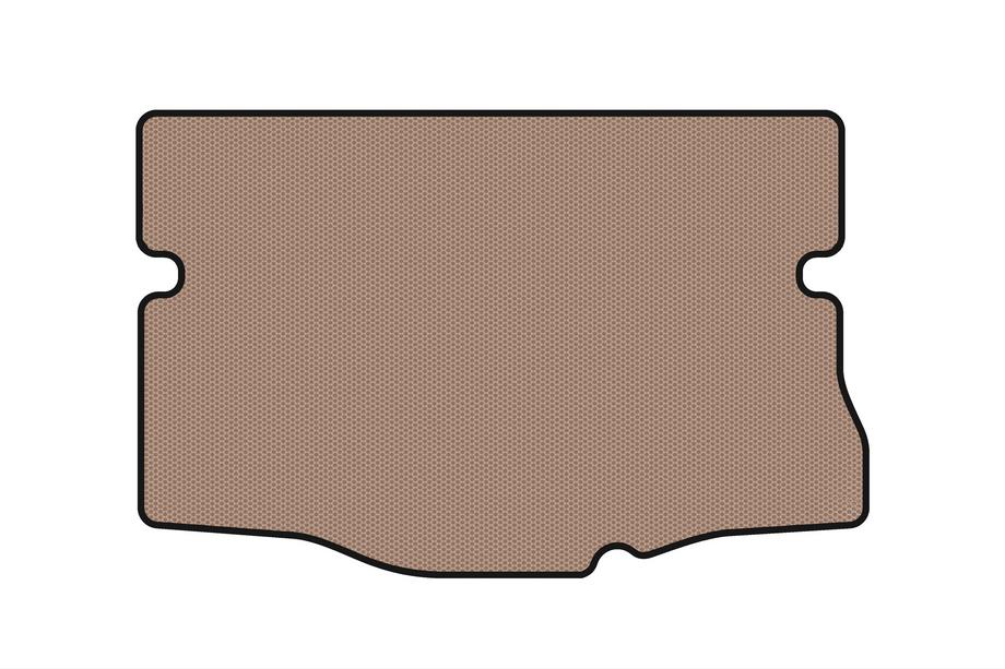 Honda FIT/Jazz 2014–2020 Rubberen kofferbakmat Carsuit (HB, Hybrid, beige) Image