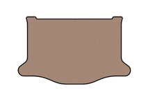 Honda FIT/Jazz 2014–2020 Rubberen kofferbakmat Carsuit (HB, beige) foto 1