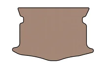 Honda FR-V 2004–2009 Rubberen kofferbakmat Carsuit (Beige) foto 1