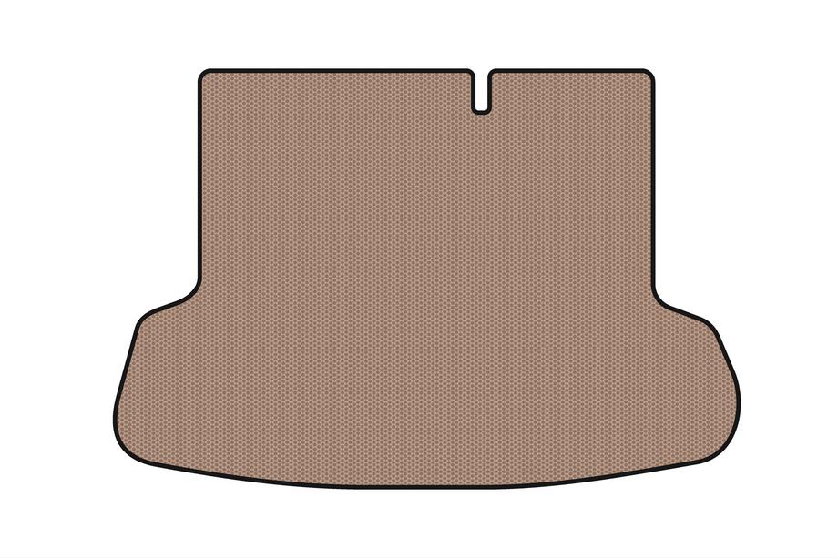 Hyundai Accent 2006–2010 Rubberen kofferbakmat Carsuit (SD, beige) Foto 1