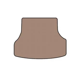 Rubberen kofferbakmat Carsuit (SD, beige)