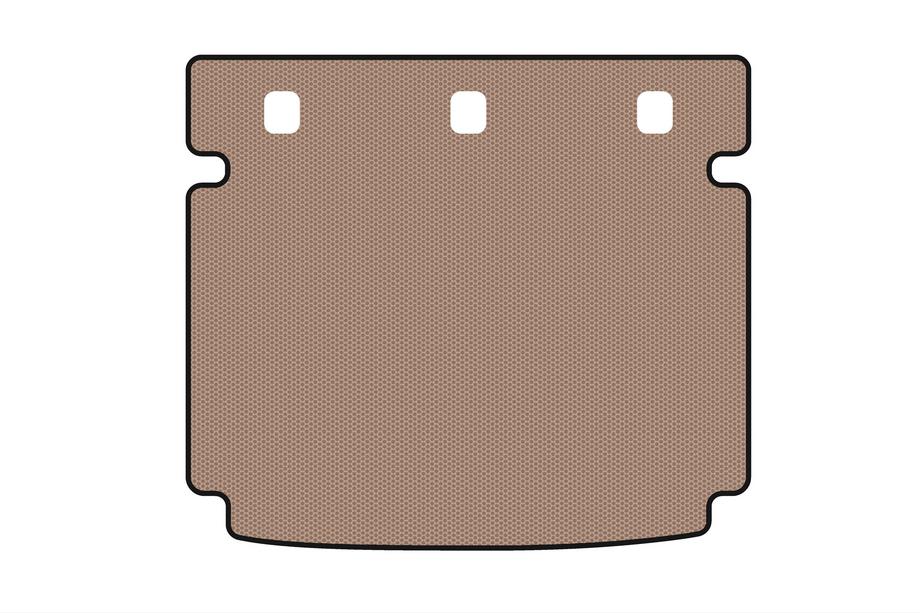 Hyundai I-30 2007–2011 Rubberen kofferbakmat Carsuit (SW, beige) Image