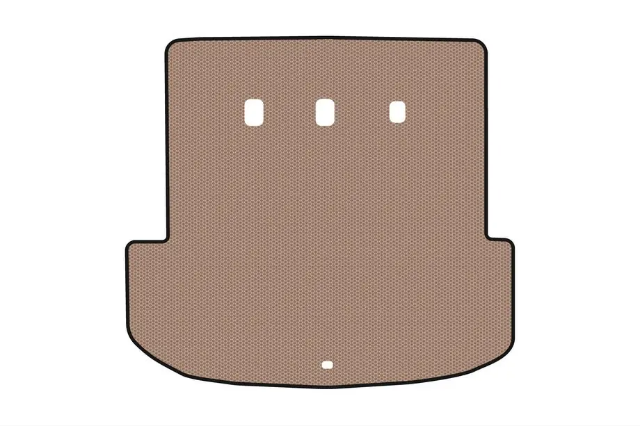 Hyundai Palisade 2018–2025 Rubberen kofferbakmat Carsuit (7-zits, beige) Foto 1