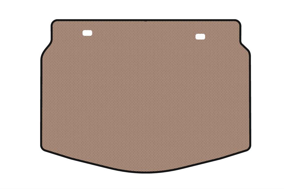 Hyundai Veloster 2018–2022 Rubberen kofferbakmat Carsuit (Coupé, beige) Image