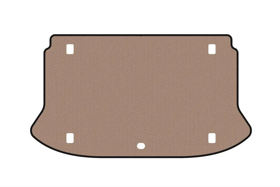 Hyundai Venue 2019– Rubberen kofferbakmat Carsuit (Beige) Image
