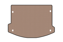 Jaguar E-Pace 2017–2024 Rubberen kofferbakmat Carsuit (Beige) foto 1
