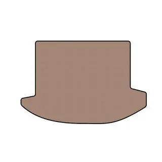Rubberen kofferbakmat Carsuit (2006-2012, 2 rijen, 7-zits, beige) foto 1