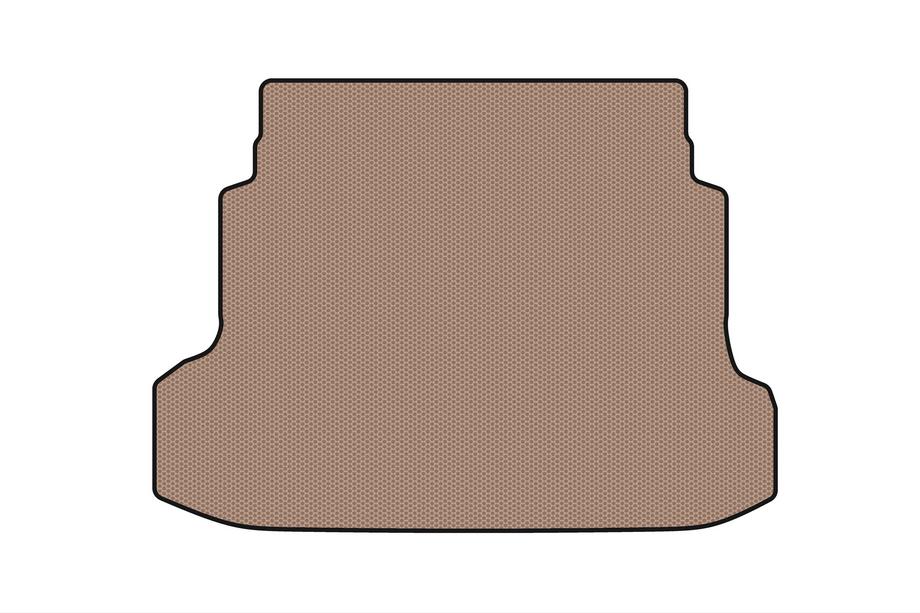 Kia Cerato 2 2010–2013 Rubberen kofferbakmat Carsuit (SD, beige) Image