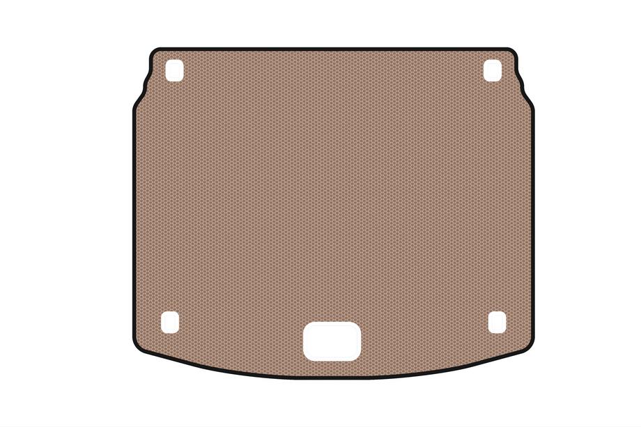 Kia Cerato 4 2019– Rubberen kofferbakmat Carsuit (Beige) Image