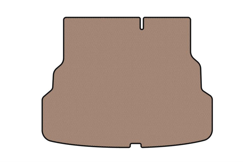Kia Rio 2012–2017 Rubberen kofferbakmat Carsuit V2 (SD, beige) Foto 1