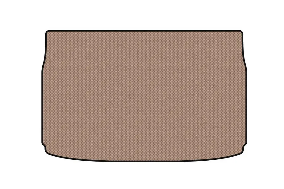 Kia Sedona 2014–2020 Rubberen kofferbakmat Carsuit (8-zits, beige) Image