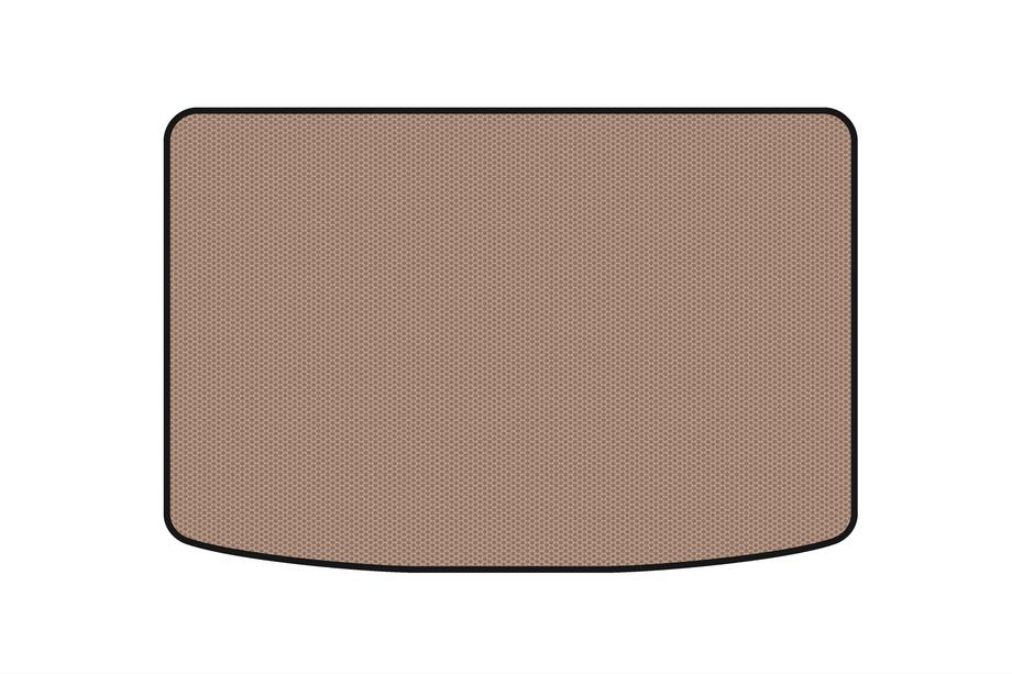 Kia Stonic 2017– Rubberen kofferbakmat Carsuit (2019+, bovenste, beige) Image