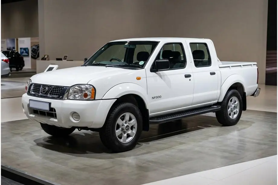 Nissan NP300 1999–2015 Allmond Black side steps (2 st., aluminium) Image