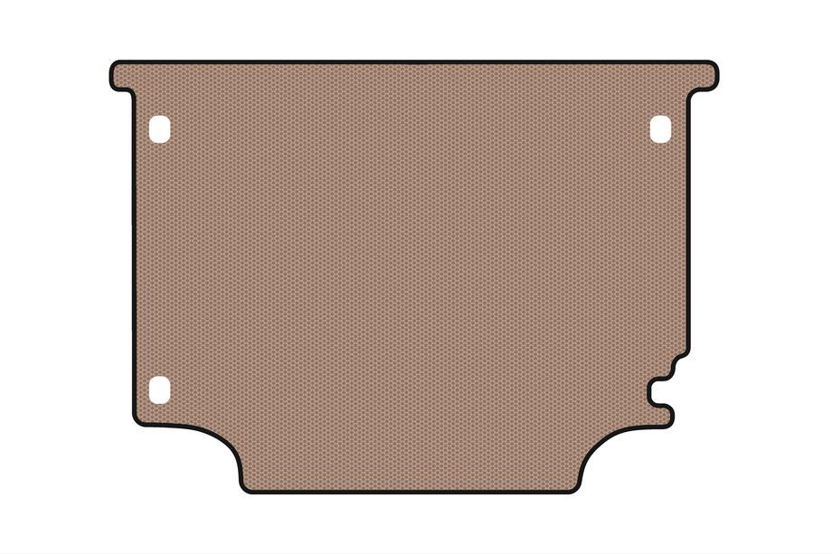 Land Rover Defender 2019– Rubberen kofferbakmat Carsuit (5-deurs, beige) Foto 1