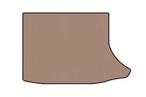 Lexus CT200H 2011–2022 Rubberen kofferbakmat Carsuit (HB, Hybrid, beige) foto 1