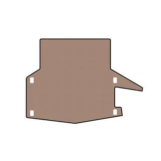 Rubberen kofferbakmat Carsuit (SD, geen vierwielaandrijving, beige) foto 1