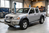 Nissan NP300 1999–2015 Side steps Line (2 stuks, aluminium) foto 1