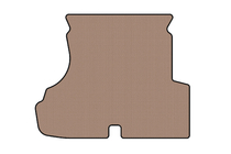 Mercedes CLK W208 1997–2002 Rubberen kofferbakmat Carsuit (Coupé, beige) foto 1
