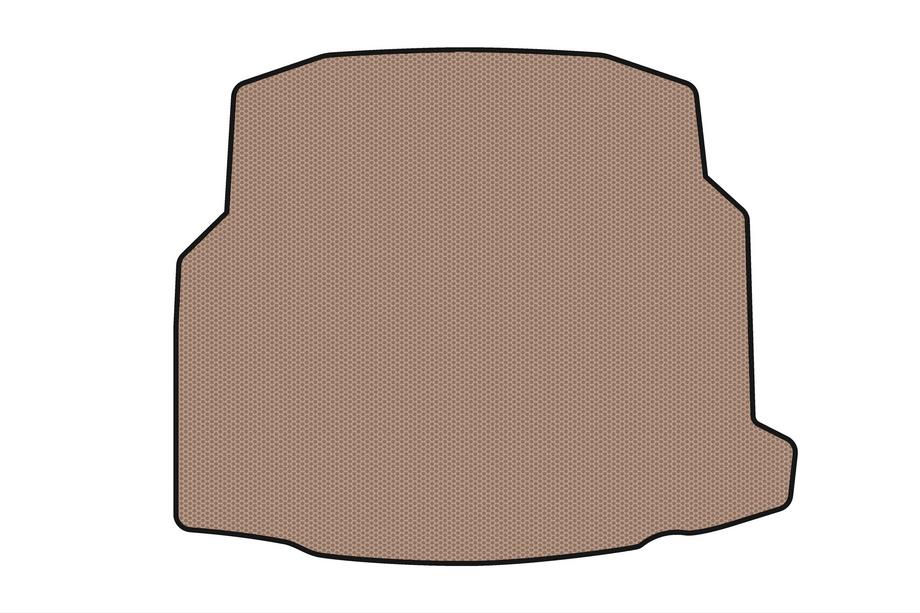 Mercedes E-class W213 2016–2023 Rubberen kofferbakmat Carsuit (SD, beige) Foto 1