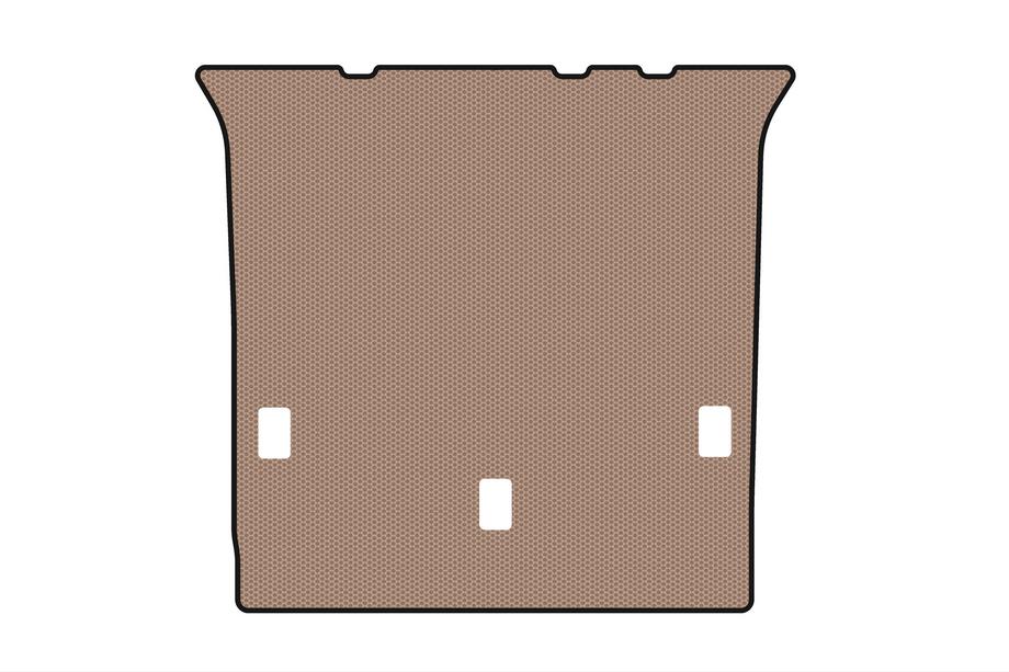 Mercedes G-klasse W463 1990–2018 Rubberen kofferbakmat Carsuit (2012-2015, 5-deurs, beige) Image