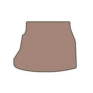 Rubberen kofferbakmat Carsuit (HB, beige)