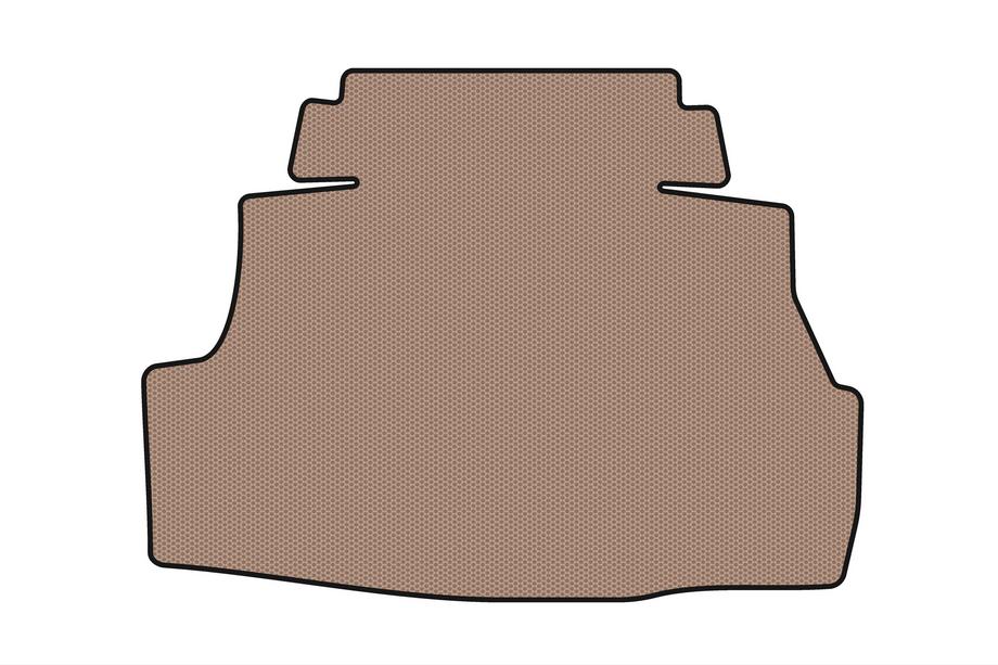 Nissan Almera N16 2000–2006 Rubberen kofferbakmat Carsuit (SD, beige) Foto 1