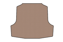 Nissan Maxima 2015–2023 Rubberen kofferbakmat Carsuit (SD, beige) foto 1