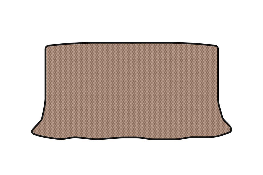 Nissan Micra K12 2003–2010 Rubberen kofferbakmat Carsuit (HB, beige) Foto 1