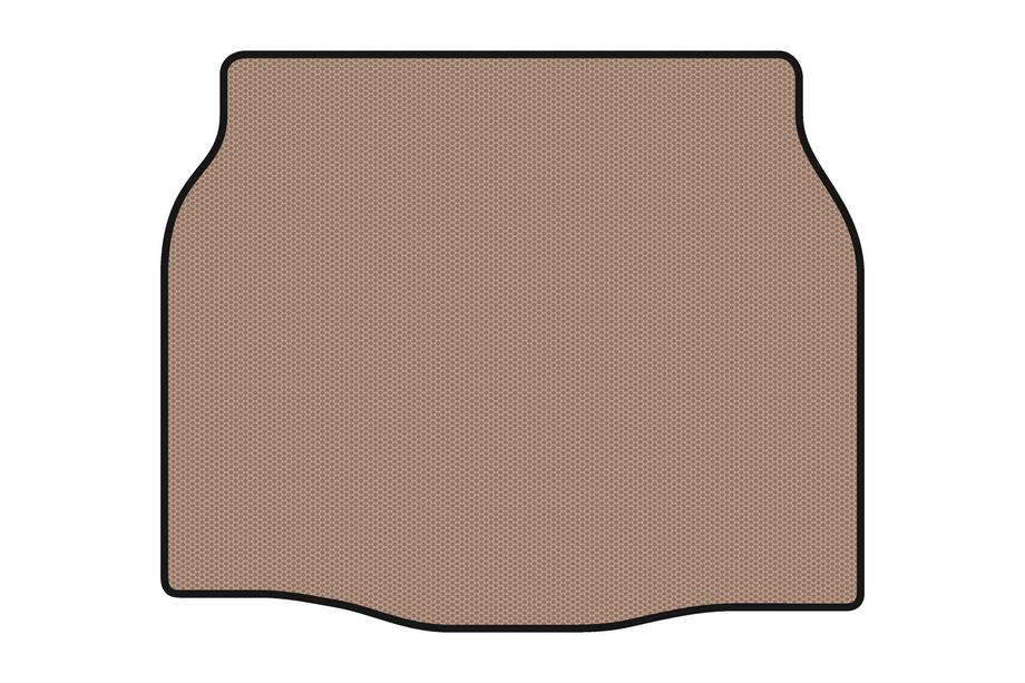 Nissan Tiida 2011–2014 Rubberen kofferbakmat Carsuit (HB, beige) Image