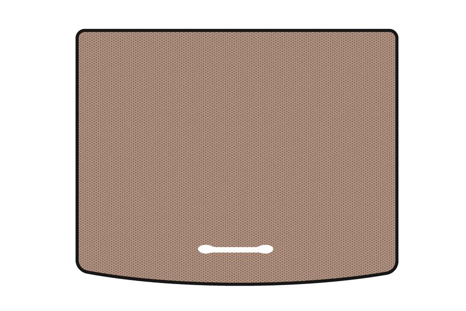 Opel Ampera 2011–2016 Rubberen kofferbakmat Carsuit (LB, Hybrid, beige) Foto 1