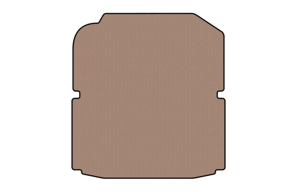 Peugeot 607 1999–2010 Rubberen kofferbakmat Carsuit (SD, beige) Image