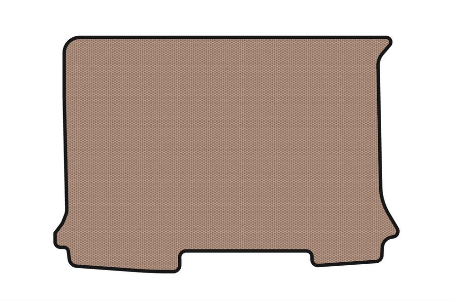 Peugeot Partner 1996–2008 Rubberen kofferbakmat Carsuit (Beige) Image