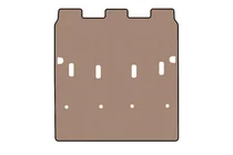 Peugeot Partner/Rifter 2019– Rubberen kofferbakmat Carsuit (7-zits/lange wielbasis, beige) foto 1