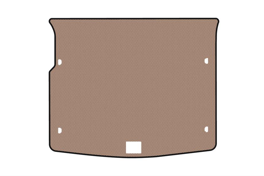 Porsche Cayenne 2003–2010 Rubberen kofferbakmat Carsuit V1 (Beige) Image